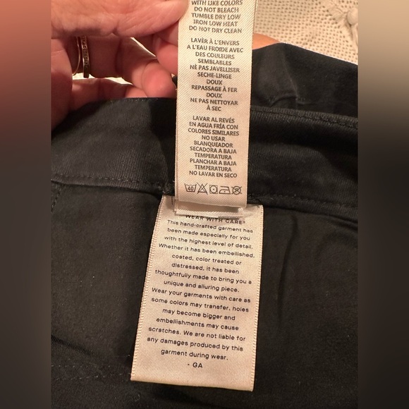 GOOD AMERICAN 16 size Classic Black Women's skinny Jeans - Picture 9 of 9